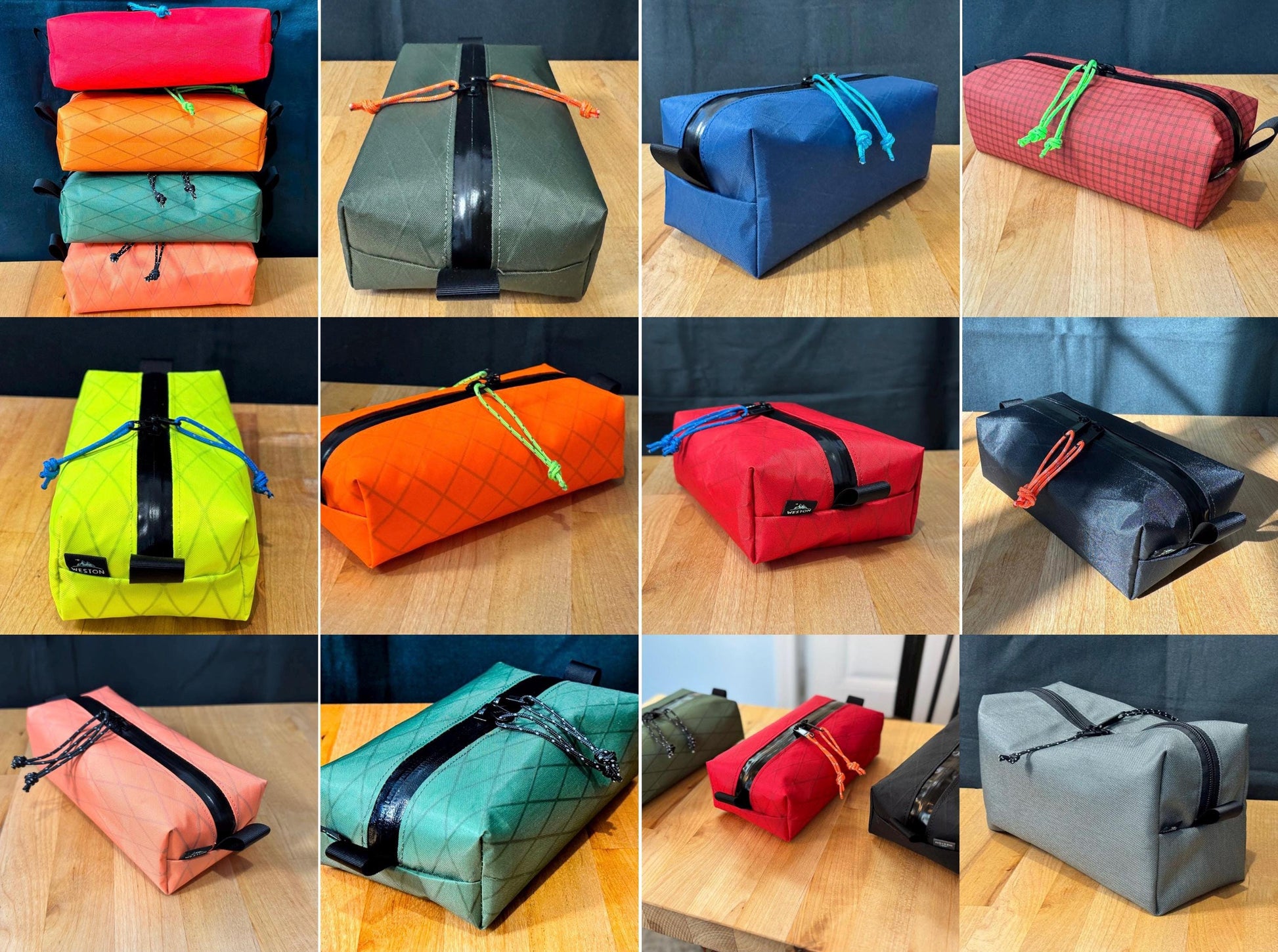 X-Pac Ultralight Box Pouch – Waterproof, Tough & Versatile | Dopp Kit, Backpacking Organizer, First Aid Bag or UL Gear Bag, EDC Pocket Pouch