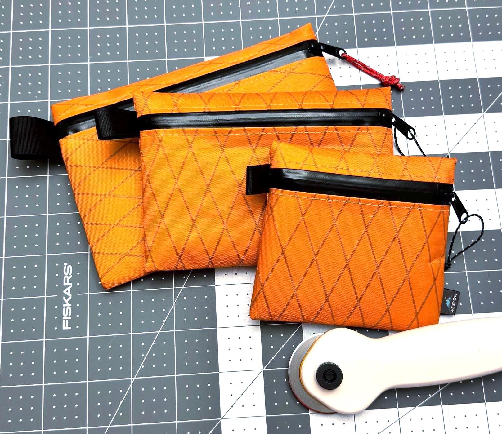 X-Pac Zip Pouches – Ultralight and Weatherproof EDC Wallets or Passport Holders for Hiking, Backpacking & Travel, Trail-Ready Adventure Gear