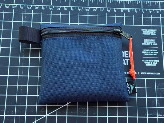 Cordura Zipper Pouches, 4x4x1 Weatherproof Wallets & Tactical Zipper Pouches Built for Bushcraft, and Survival. Rugged 1000D EDC Gear Pouch
