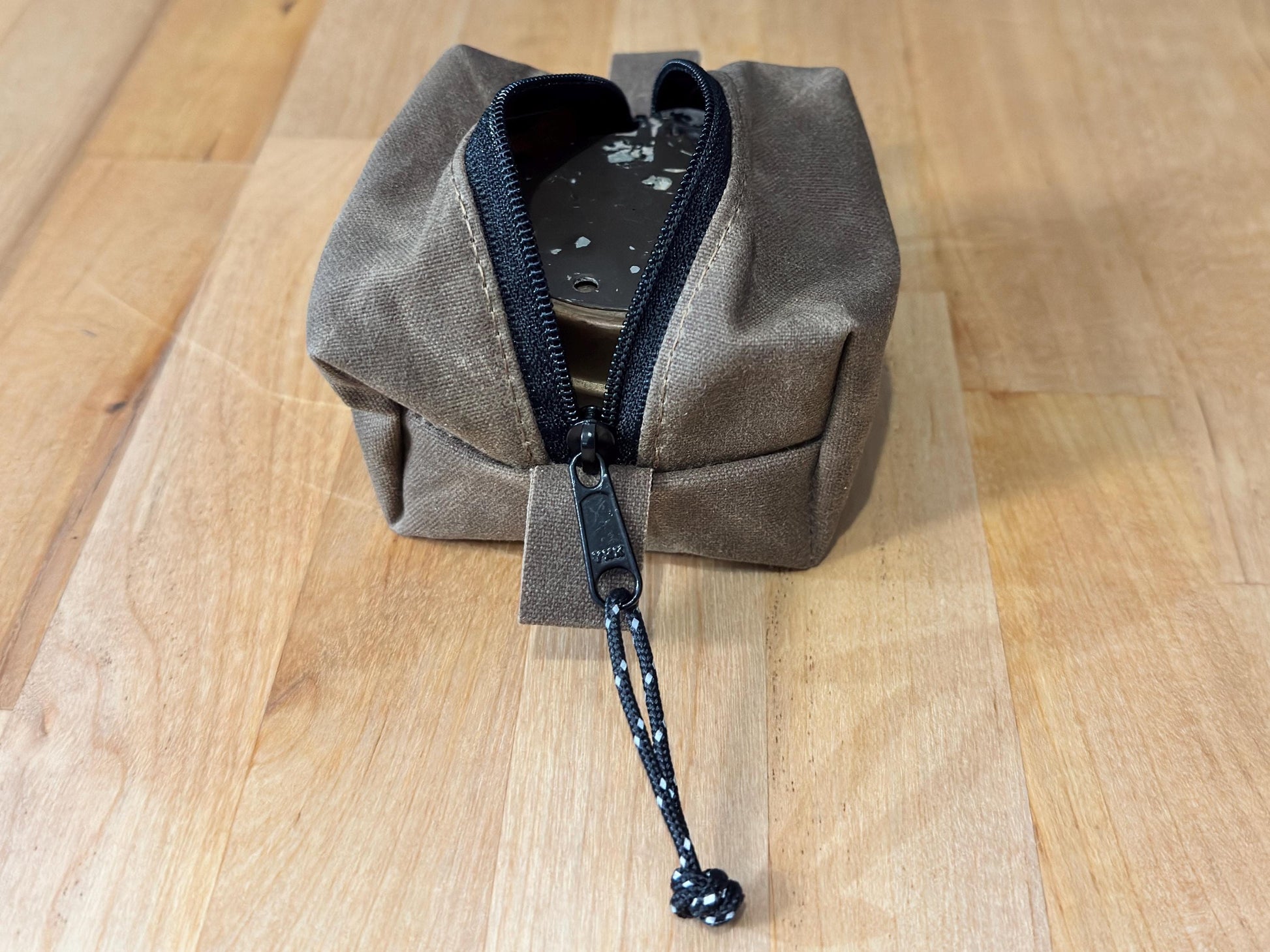 Waxed Canvas Pouch Perfect for Trangia Burners and Essential Gear, EDC Pouch, Bushcraft Gear, Survivalist Gear, Trangia Storage, Canvas Bag