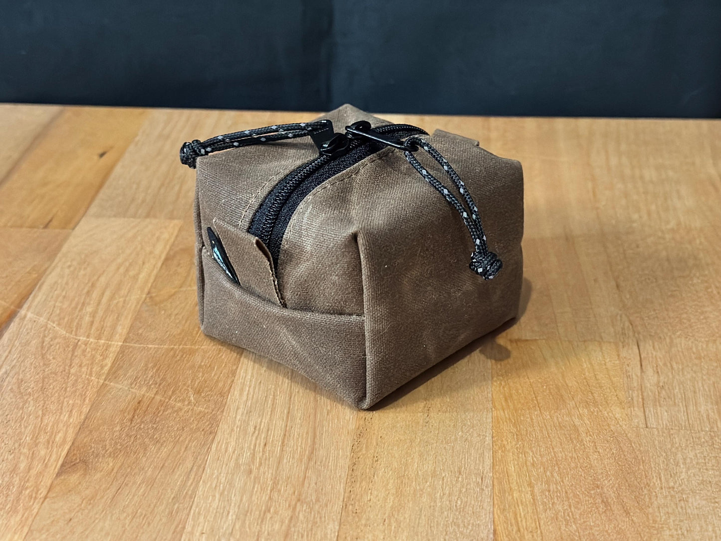 Waxed Canvas Pouch Perfect for Trangia Burners and Essential Gear, EDC Pouch, Bushcraft Gear, Survivalist Gear, Trangia Storage, Canvas Bag