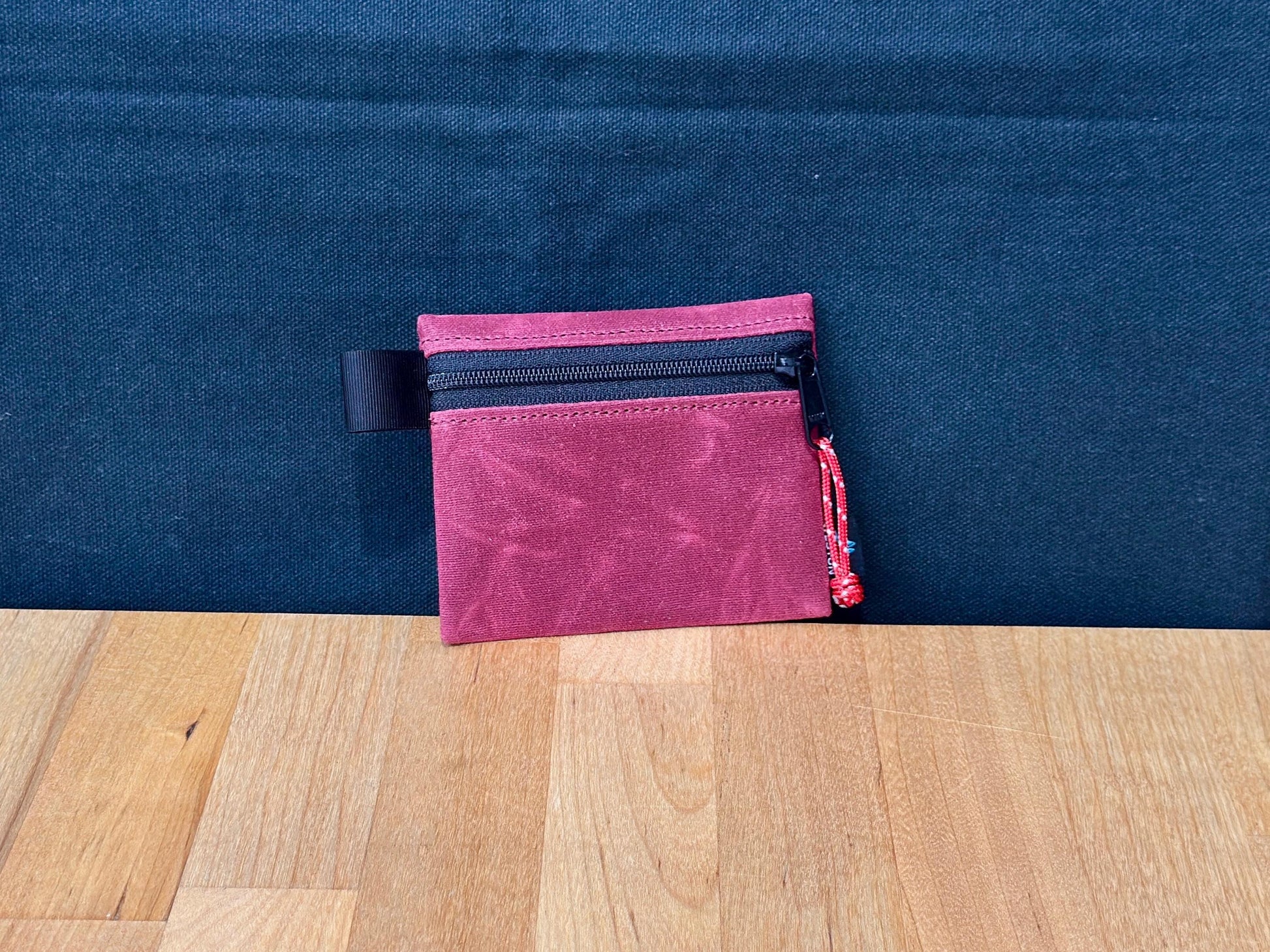 Durable Waxed Canvas Wallet – Compact 4x3x1 EDC Pouch for Hiking, Travel and Camping – Ultralight Coin Purse & Bushcraft Gear Organizer