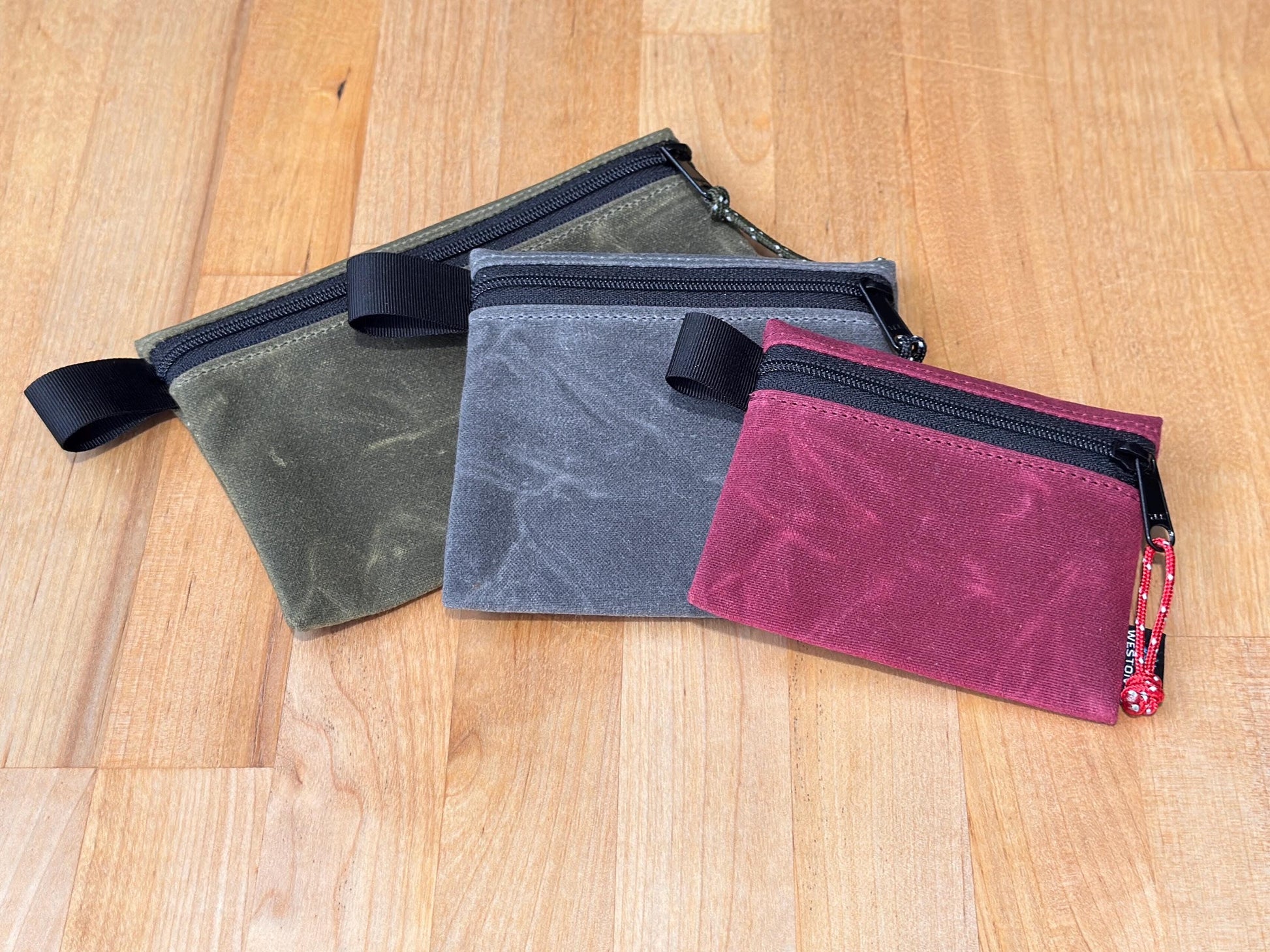 Durable Waxed Canvas Wallet – Compact 4x3x1 EDC Pouch for Hiking, Travel and Camping – Ultralight Coin Purse & Bushcraft Gear Organizer