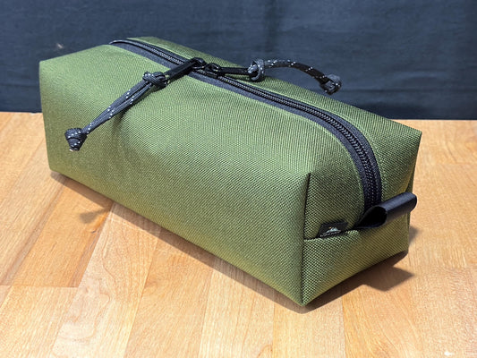 Rugged Cordura Travel Pouch – Durable Dopp Kit & EDC Organizer for Toiletries, Gear, or Makeup – Perfect for Backpacking and Daily Carry