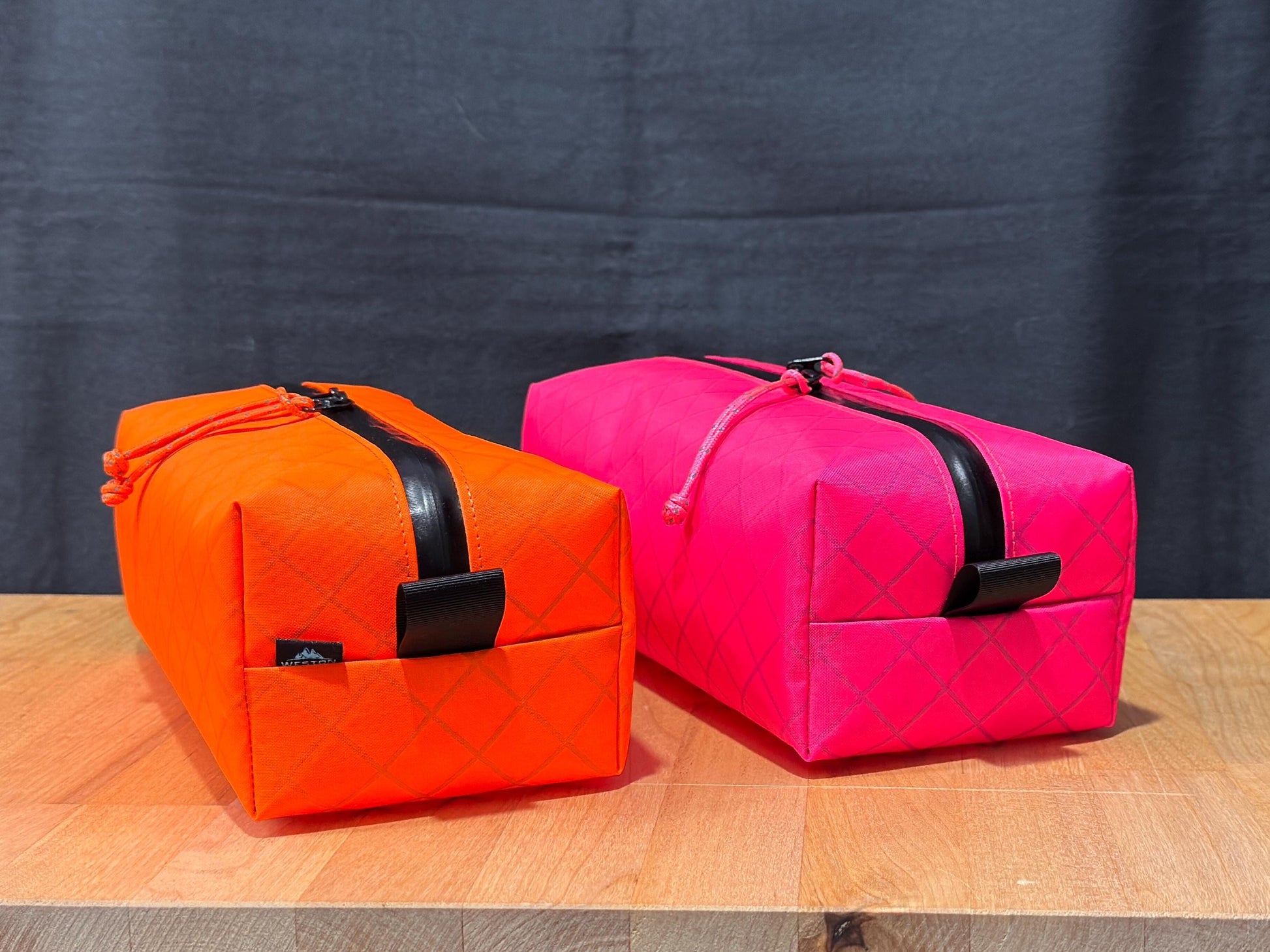 EcoPak Box Pouches, Waterproof Dopp Kits For Traveling, Hiking, Backpacking & Camping.