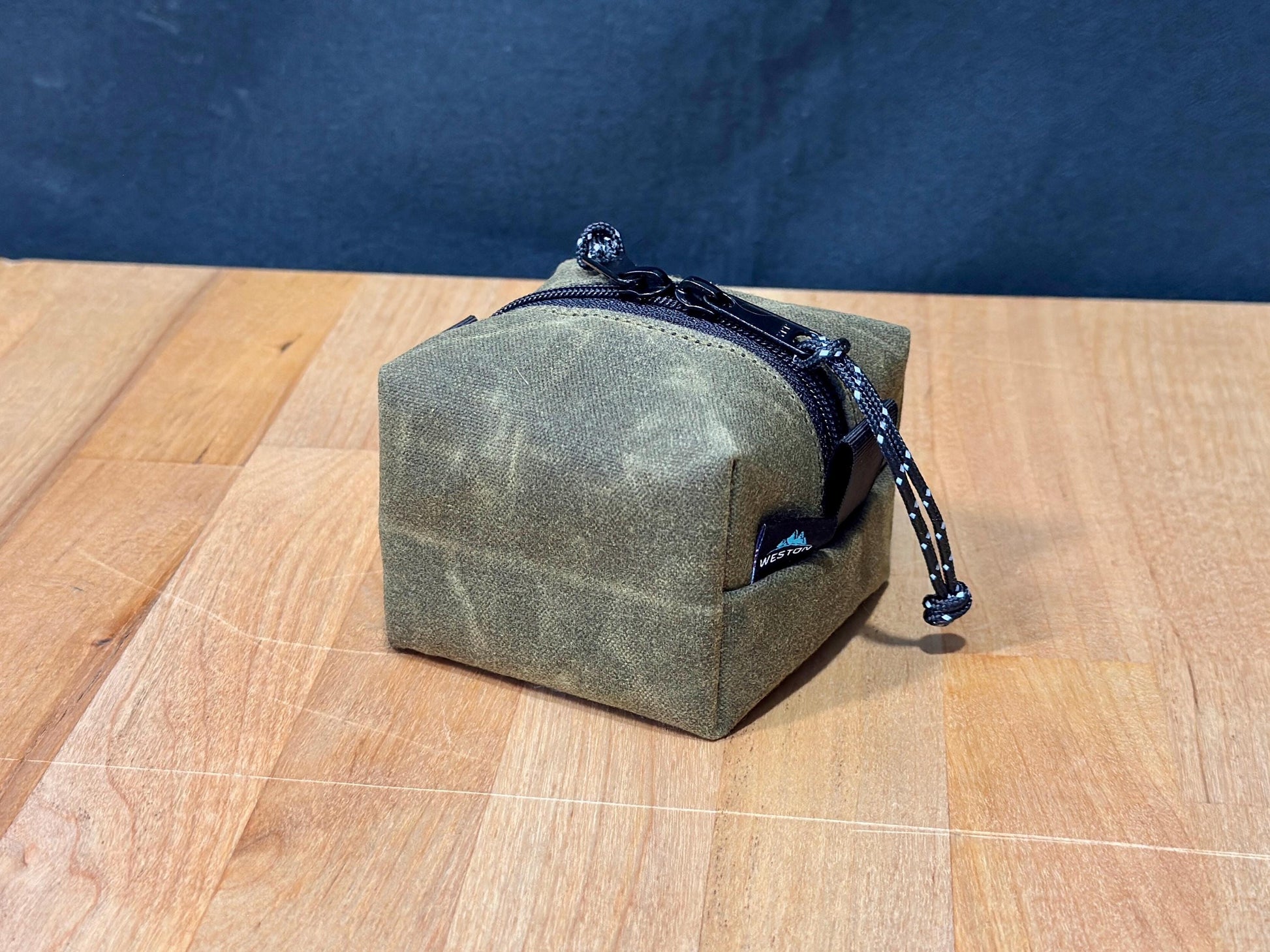 Waxed Canvas Pouch Perfect for Trangia Burners and Essential Gear, EDC Pouch, Bushcraft Gear, Survivalist Gear, Trangia Storage, Canvas Bag