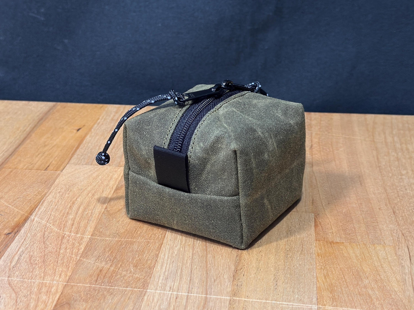 Waxed Canvas Pouch Perfect for Trangia Burners and Essential Gear, EDC Pouch, Bushcraft Gear, Survivalist Gear, Trangia Storage, Canvas Bag