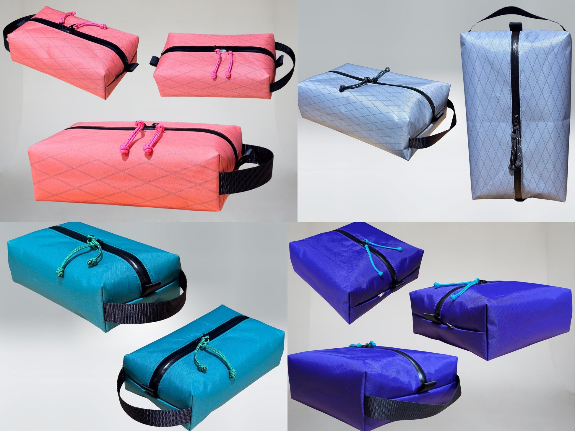 X-Pac Ultralight Box Pouch – Waterproof, Tough & Versatile | Dopp Kit, Backpacking Organizer, First Aid Bag or UL Gear Bag, EDC Pocket Pouch