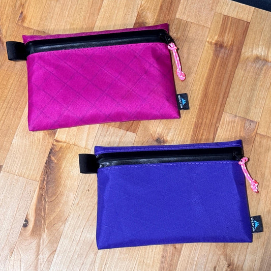 EcoPak Waterproof Zipper Pouches – Ultralight Wallets & Passport Holders for EDC, Backpacking and Camping, Essentials Pouches Built to Last