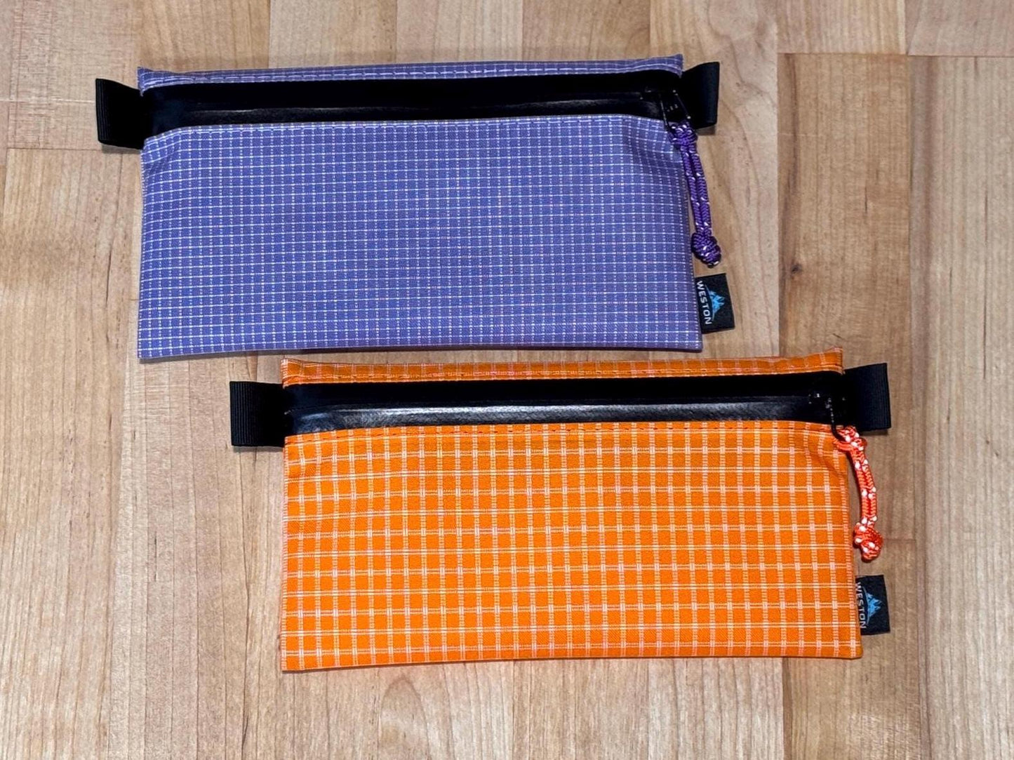 Ultralight Waterproof Zipper Pouch – Dollar Bill Size EDC Wallet – Dyneema® Grid Organizer Bag – Cash Pouch for Travel & Hiking