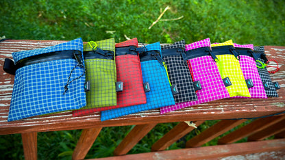 UltraGrid & Venom Eco Weatherproof Zip Pouches – Rugged Wallet and Gear Organizers for Hiking, Backpacking and Travel, Perfect Camping Pouch