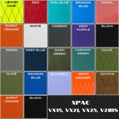 X-Pac Box Pouch 7x3x2 - Ultralight Waterproof Gear Organizer, Dopp Kit, Dyneema Backpacking Bag, First Aid Kit, Pack Essentials, UL Gear