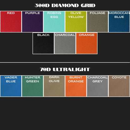 Premium Ultralight Nylon Ditty Bags with Hang Loops, Toiletry Kits for Backpacking Hiking & EDC – Expandable Gear Bag for Trail and Travel