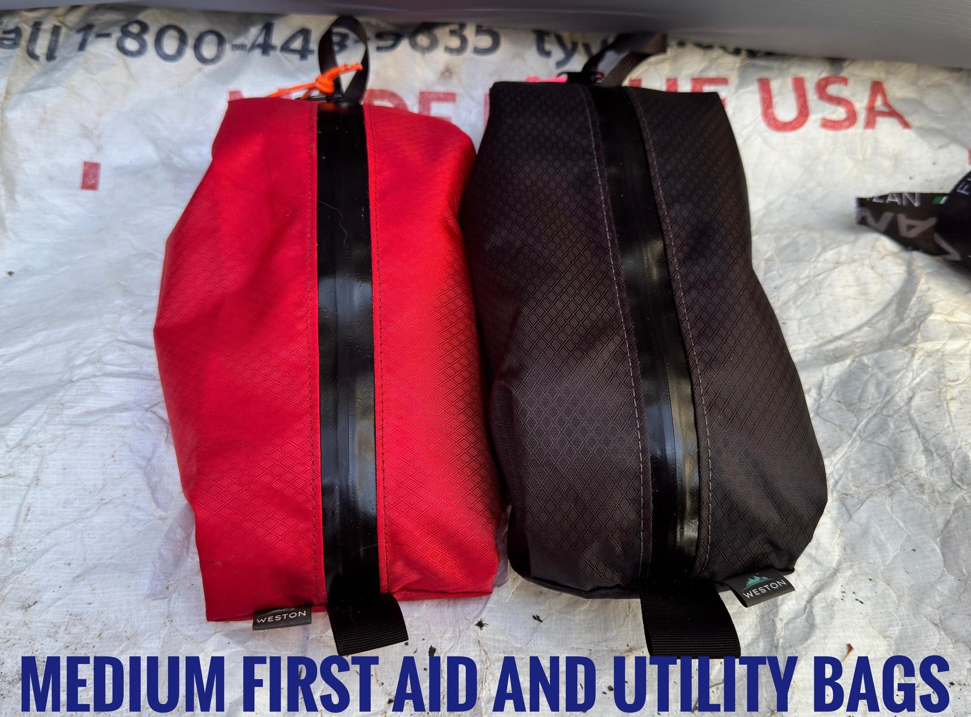 Premium Ultralight Nylon Ditty Bags with Hang Loops, Toiletry Kits for Backpacking Hiking & EDC – Expandable Gear Bag for Trail and Travel