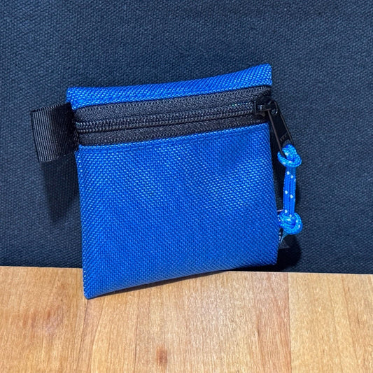 Cordura Zip Pouch, 3x3x1, EDC Gear, Ditty Pouch, Tactical Gear, Bushcraft Pouch, Ultralight Wallet, Tool Pouch, Trail Wallet, EDC Pouch