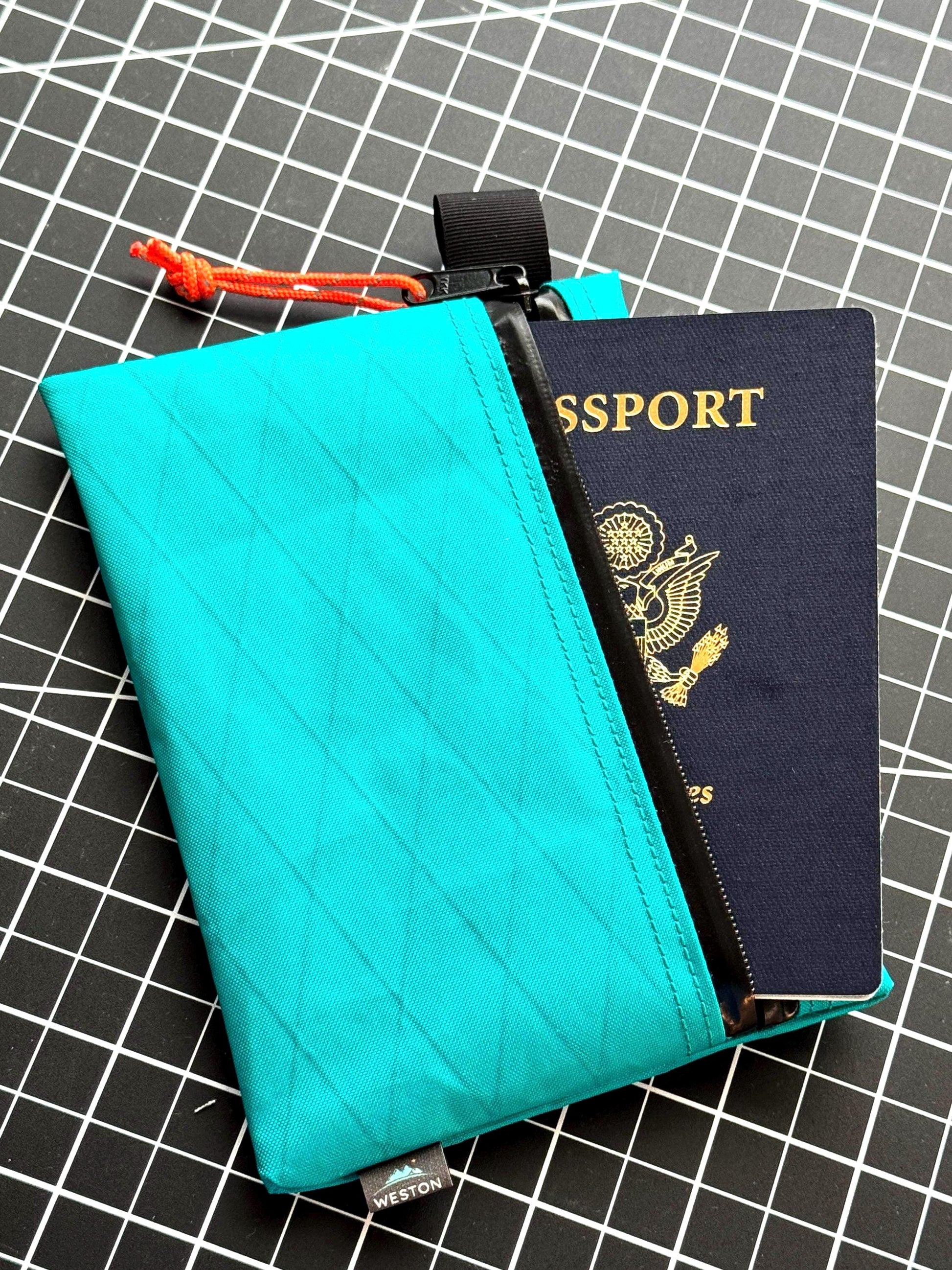 RFID XPAC Zipper Pouch – Ultralight RFiD Travel Wallet, Waterproof EDC Organizer, RFiD Blocking Credit Card Pouch, Secure Passport Case