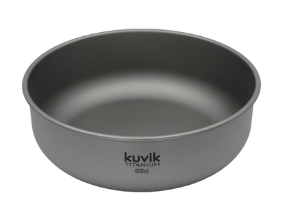 Kuvik 650ml Titanium Bowl