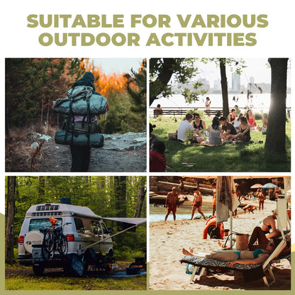260lbs Folding Aluminum Camping Chair