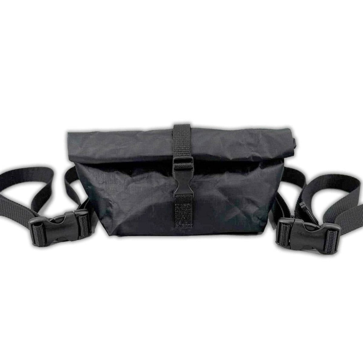 Roll Top Fanny Pack  (Black Ultralight DYNEEMA)