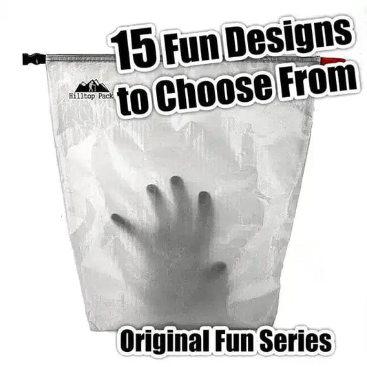 Ultralight Food Bags Original Fun Prints (D50T ultralight fabric)